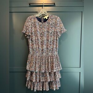 Michael Kors Navy Floral Dress